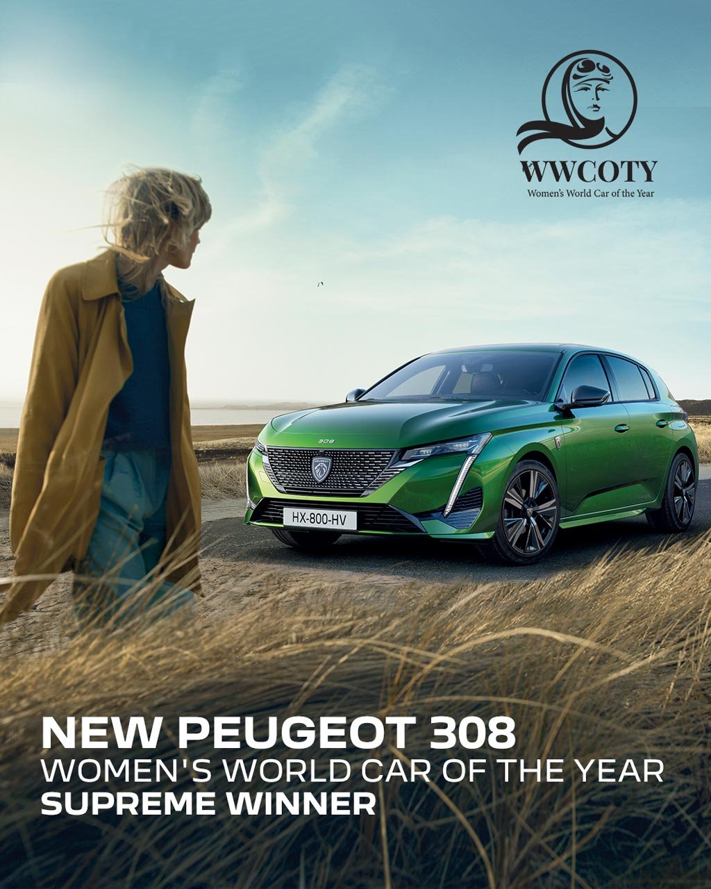 Peugeot 308 ist Women´s World Car of the Year 2022 Peugeot 308 ist Women´s World Car of the Year 2022