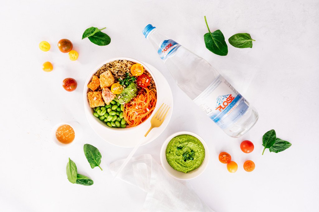 Soulfood mit Beauty-Faktor: Nährstoffreiche Sommer Glow-Bowl für schöne Haut und Haare , Foto-Quelle: Plose Quelle AG