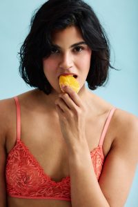 Dreamy Lace Wilde Orange Triangle BH