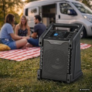 Baustellenradio oder Lautsprecher? Beides!