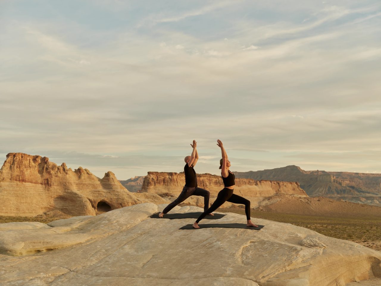 Yoga on the Rocks statt Spa von der Stange